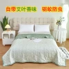 New mugwort insect-proof summer cool quilts, air conditioners, mosquito repellents, single and double person quilts, gift box sets, sale welfare gifts wholesale details Picture
